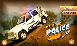 Offroad Police Jeep Simulator - Screenshot 2