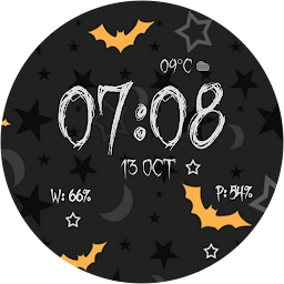Halloween Spooky Watch Face: imaxe da icona