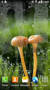 Captura 3 Rain Live Wallpaper android