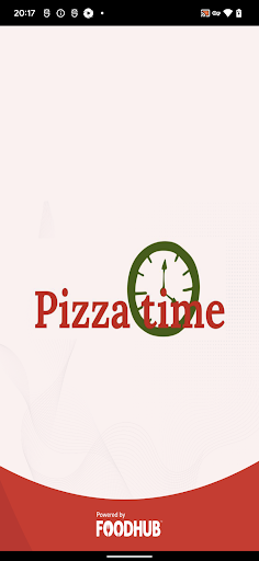 Android application Pizza Time screenshort
