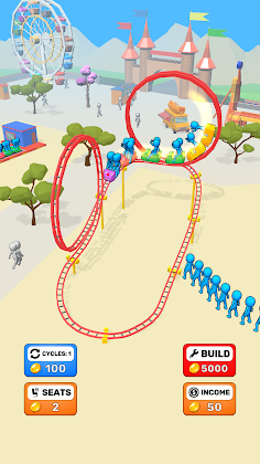 Moon Park 3D - Idle Tycoon - Screenshot 4