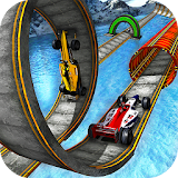 Impossible Formula Car Stunt Racing Tracks icon