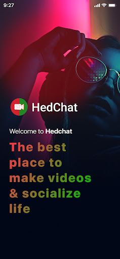 Android application Hedchat screenshort