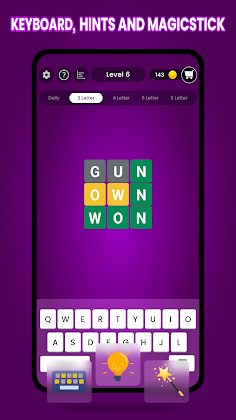 Wordleys Challenge- Guess Word - Screenshot 4