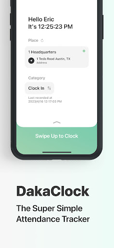 Android application DakaClock screenshort