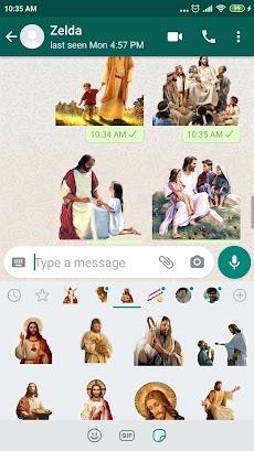 Love Jesus Christ Stickersのおすすめ画像1