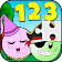 123 Dots: Learn to count numbers for kids icon