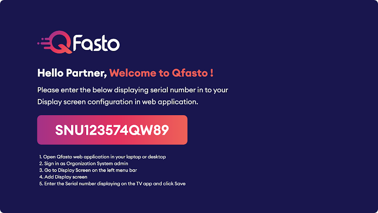 QFasto Screen - 6.3 - (Android)