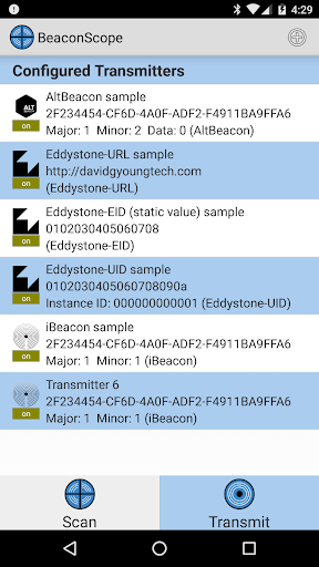 Beacon Scope Screen 2