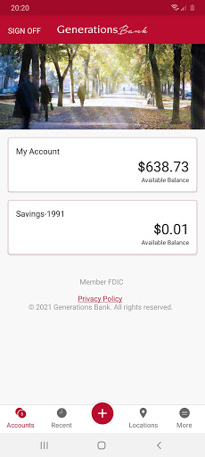Generations Bank Screen 3