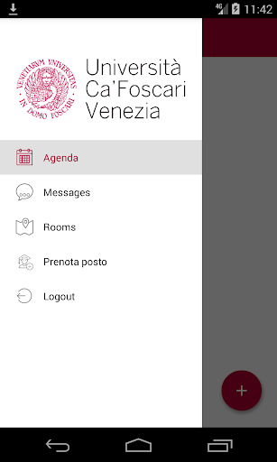 Android application MyUniVE screenshort