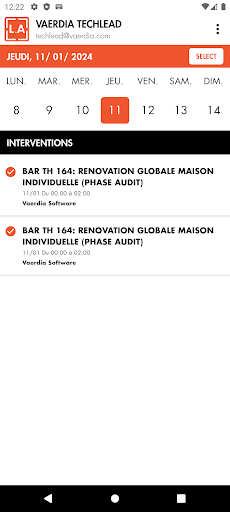 CRM COFRAC LA Screen 3