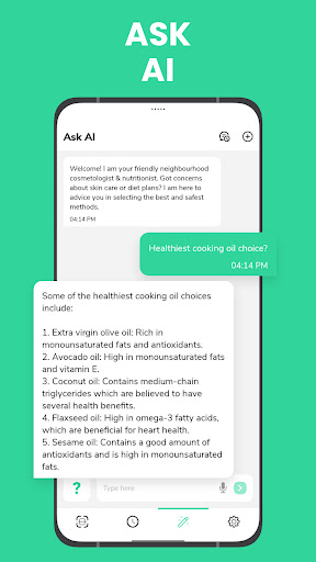 Screenshot of PureCheck: Scan Food, Cosmetic