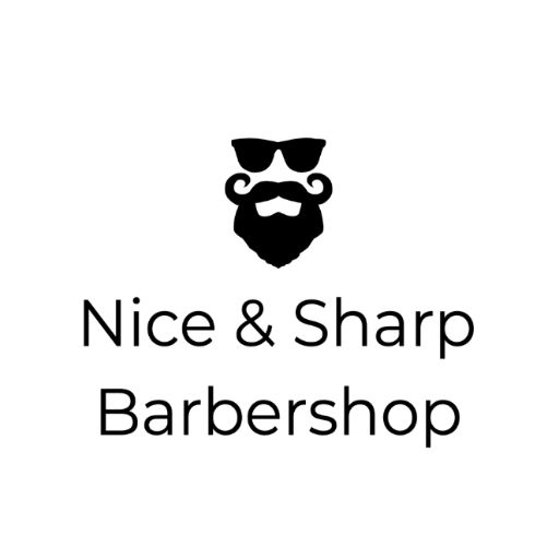 Nice & Sharp Barbershop logo