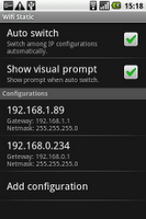 screenshot of Wifi Static