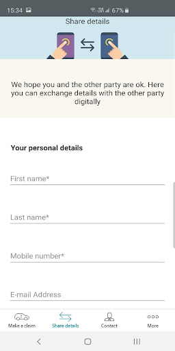 Allianz Notify Screen 3
