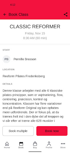 Reeform Pilates Studio Screenshot 3 - AppWisp.com