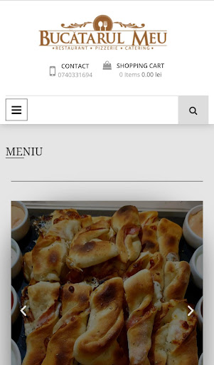 Android application Food Bucatarul Meu Delivery screenshort