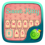 Sweet Kitty Go Keyboard Theme icon