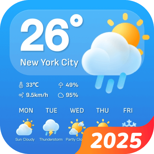 Weather Forecast & Radar Logo