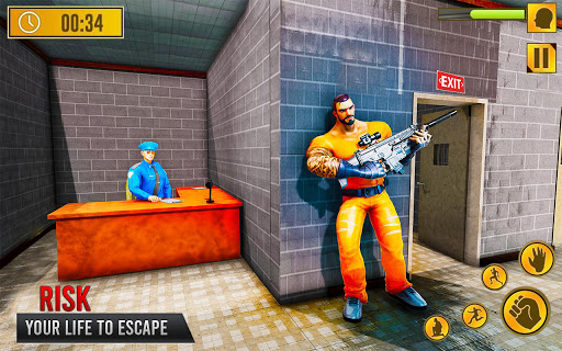 Prison Escape : Jail Break Crime Simulator 1.4 APK-MOD(Unlimited Money Download) screenshots 1