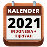 Cover Image of Tải xuống Kalender Indonesia dan Hijriyah 1.1 APK