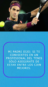 Captura de Pantalla 4 Roger Federer frases android