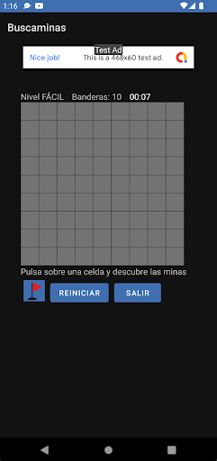 Buscaminas Screen 2