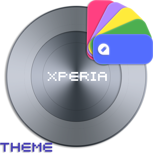 XPERIA ON | Pure Grey Theme logo