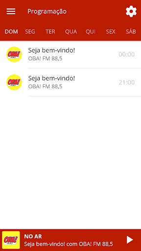 OBA FM 88,5 Screen 2