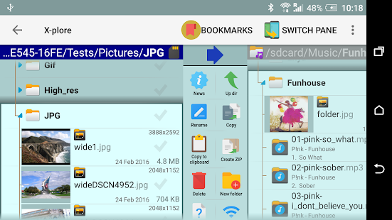X-plore File Manager v4.27.63 Mod Extra APK Donate