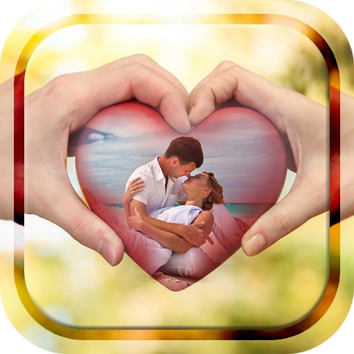 Love Heart Photo Frame  Icon