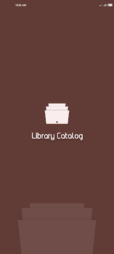Android application Library Catalog: Cataloguing screenshort