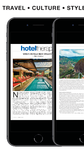 Screenshot of Passport Magazine