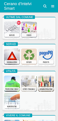 Android application Cerano d'Intelvi Smart screenshort