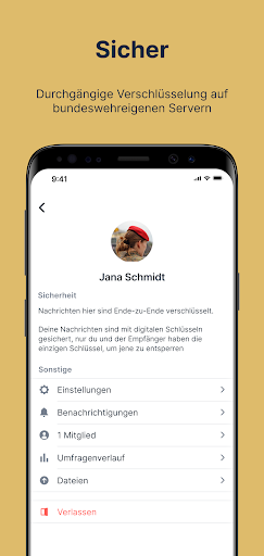 BwMessenger Screen 2