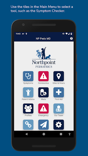 Android application NP Peds MD screenshort