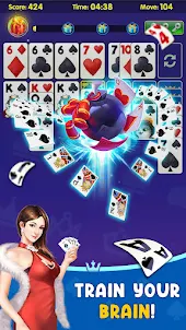 Solitaire Stars : Lucky Card