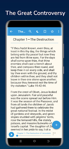 Android application The Great Controversy screenshort