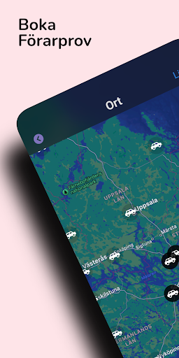 Android application Boka Förarprov screenshort