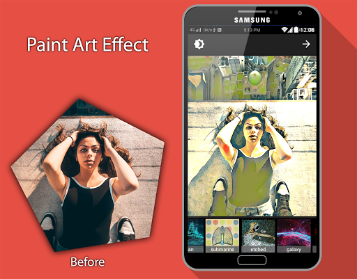 Android application Cartoon Photo Art Effect screenshort