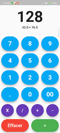 Calculatrice touches géantes Screen 2