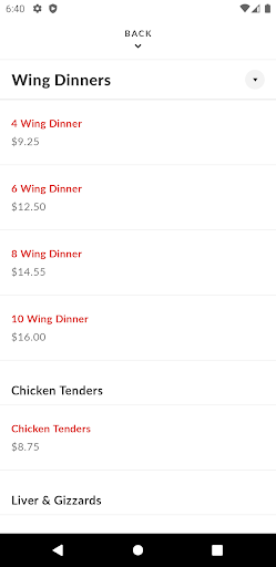 Harold’s Chicken LV Screen 3