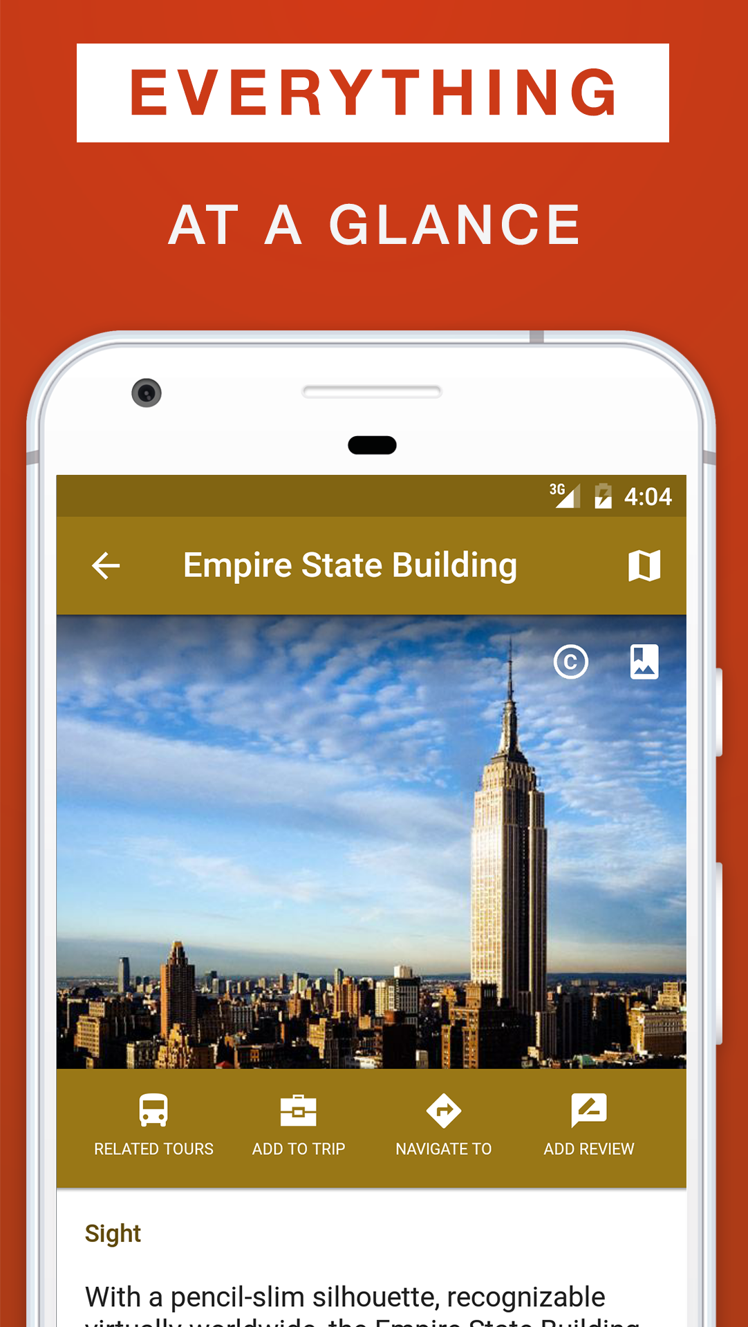 Android application tripwolf - Travel Guide & Map screenshort