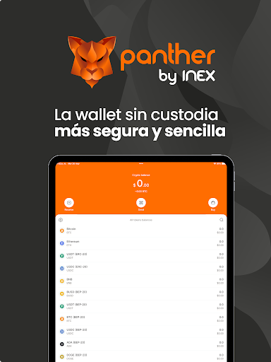 Panther Billetera Crypto