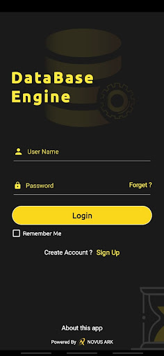Database Query Engine Screen 2