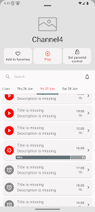 Unknown app Screenshot