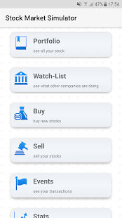 Stock Market Simulator Capture d'écran