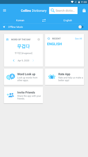 Collins Gem Korean Dictionary Screenshot 1 - AppWisp.com