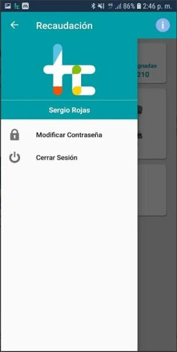 HC Recaudación Screen 2